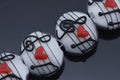 10205612 - Four Musical Love Notes Lentil Beads