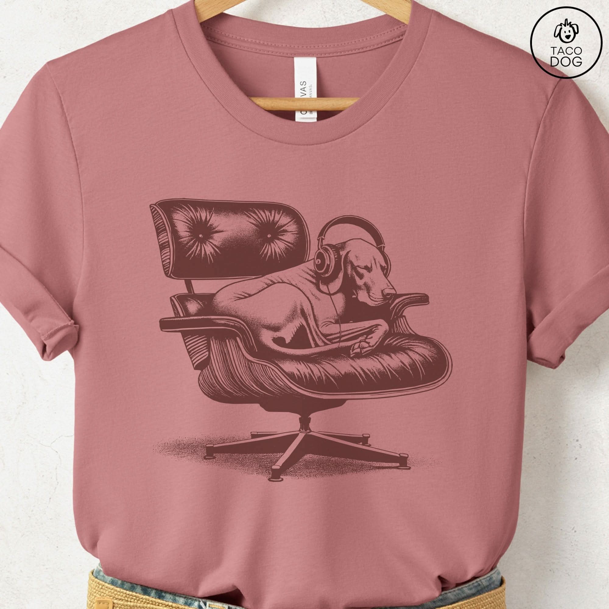 Vizsla Eames Headphones T-Shirt