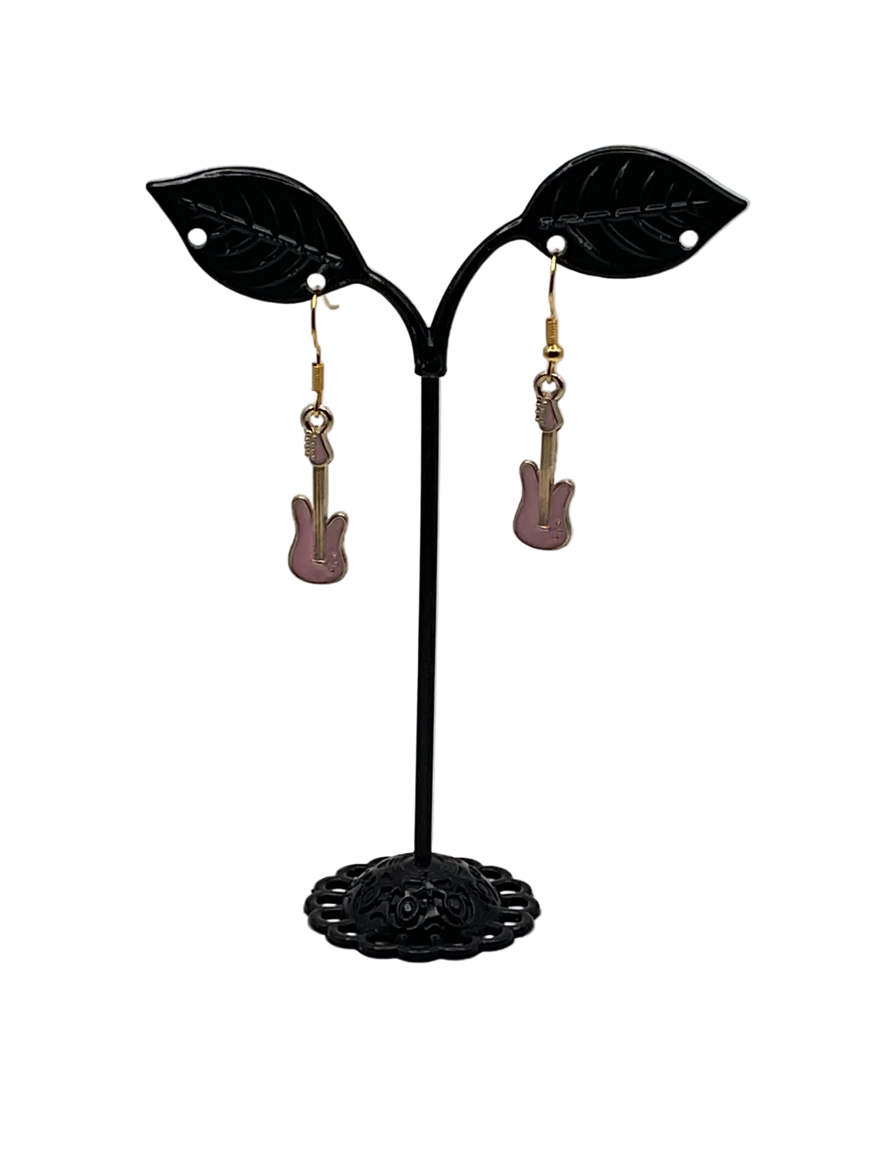 Musical instruments and note earrings