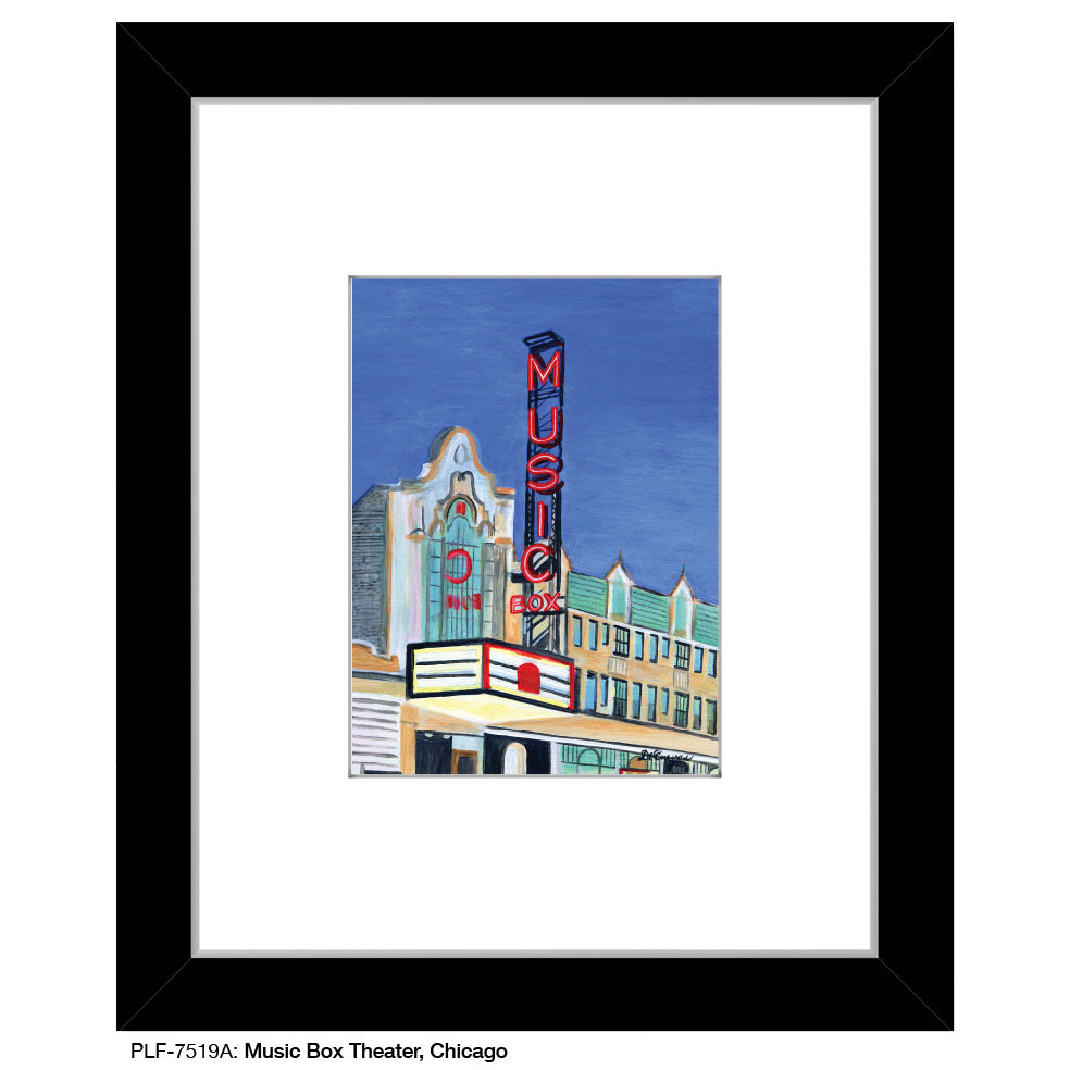 Music Box Theater, Chicago, Print (#7519A)
