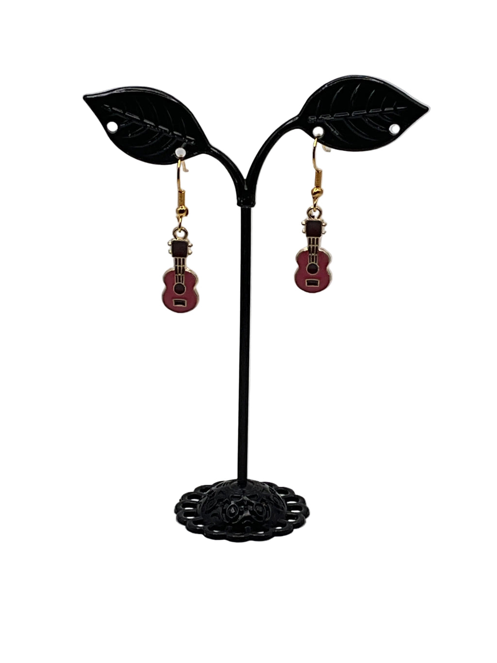 Musical instruments and note earrings