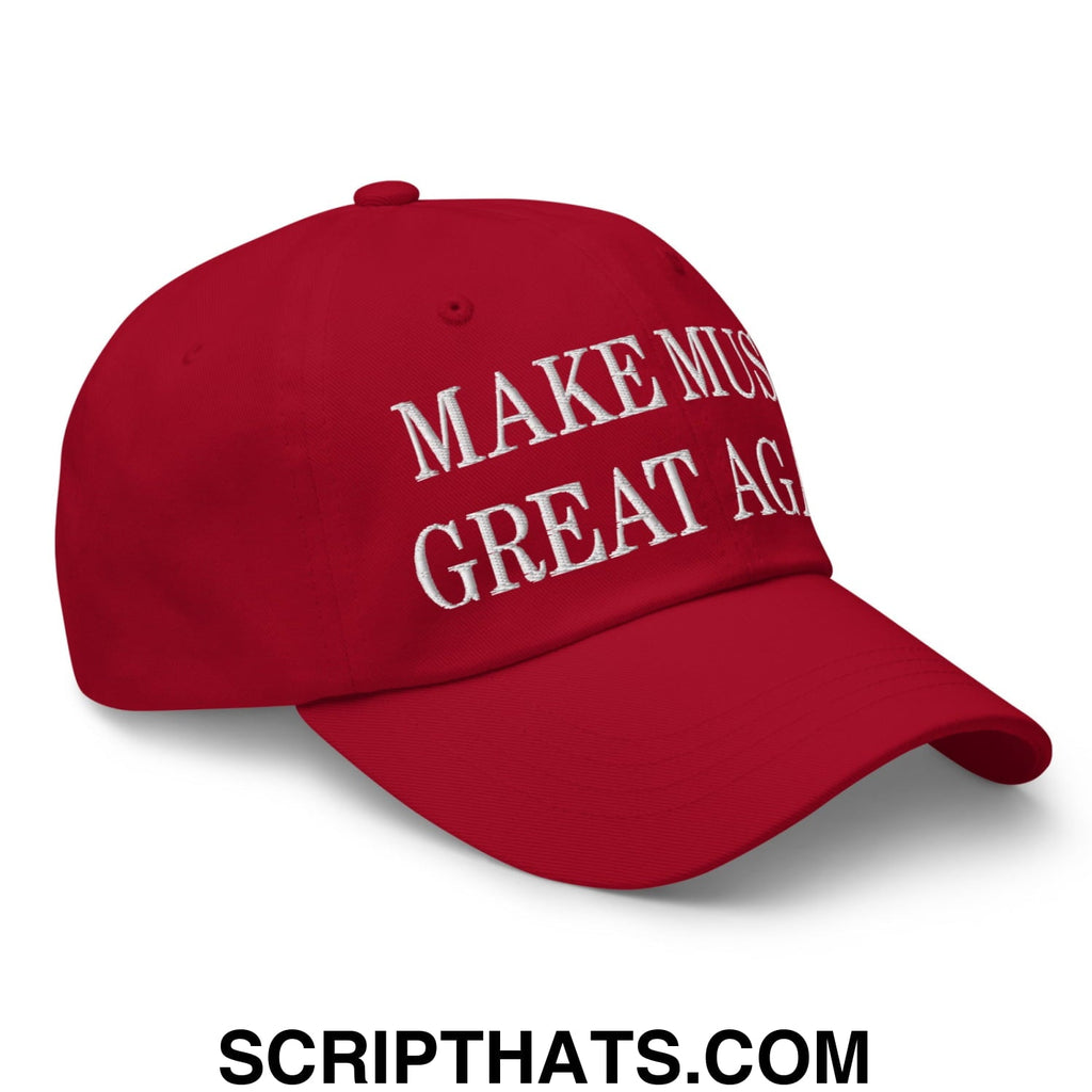 Make Music Great Again Embroidered Unstructured Dad Hat