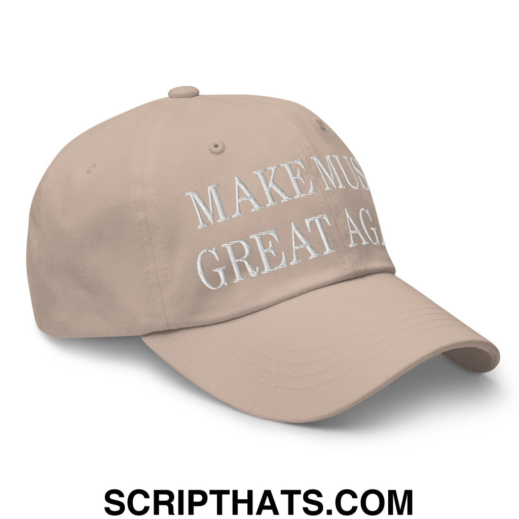 Make Music Great Again Embroidered Unstructured Dad Hat