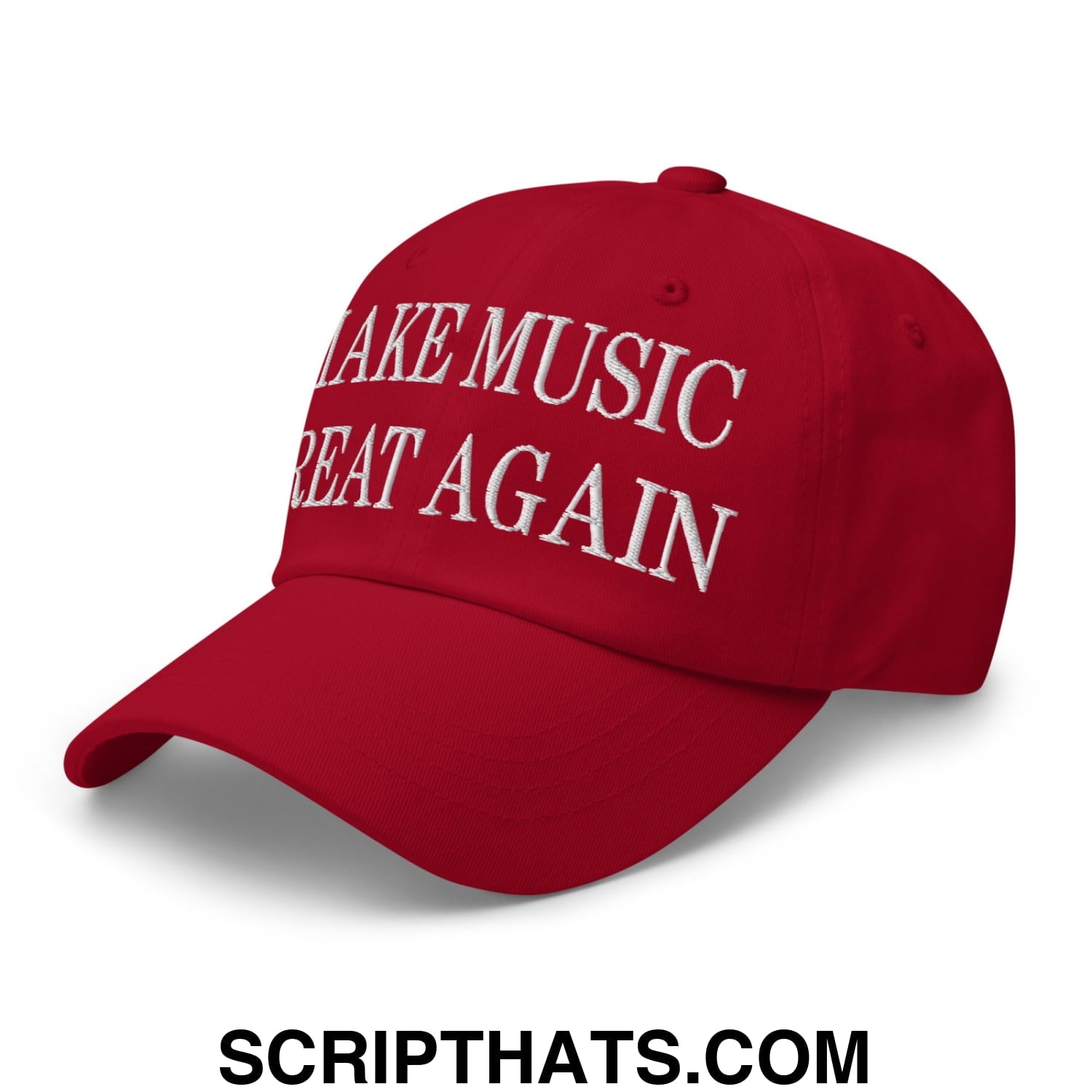 Make Music Great Again Embroidered Unstructured Dad Hat