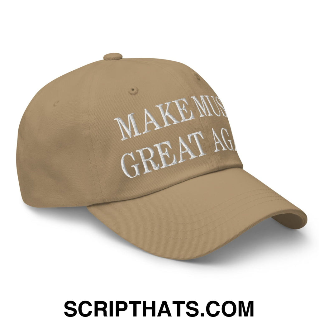 Make Music Great Again Embroidered Unstructured Dad Hat
