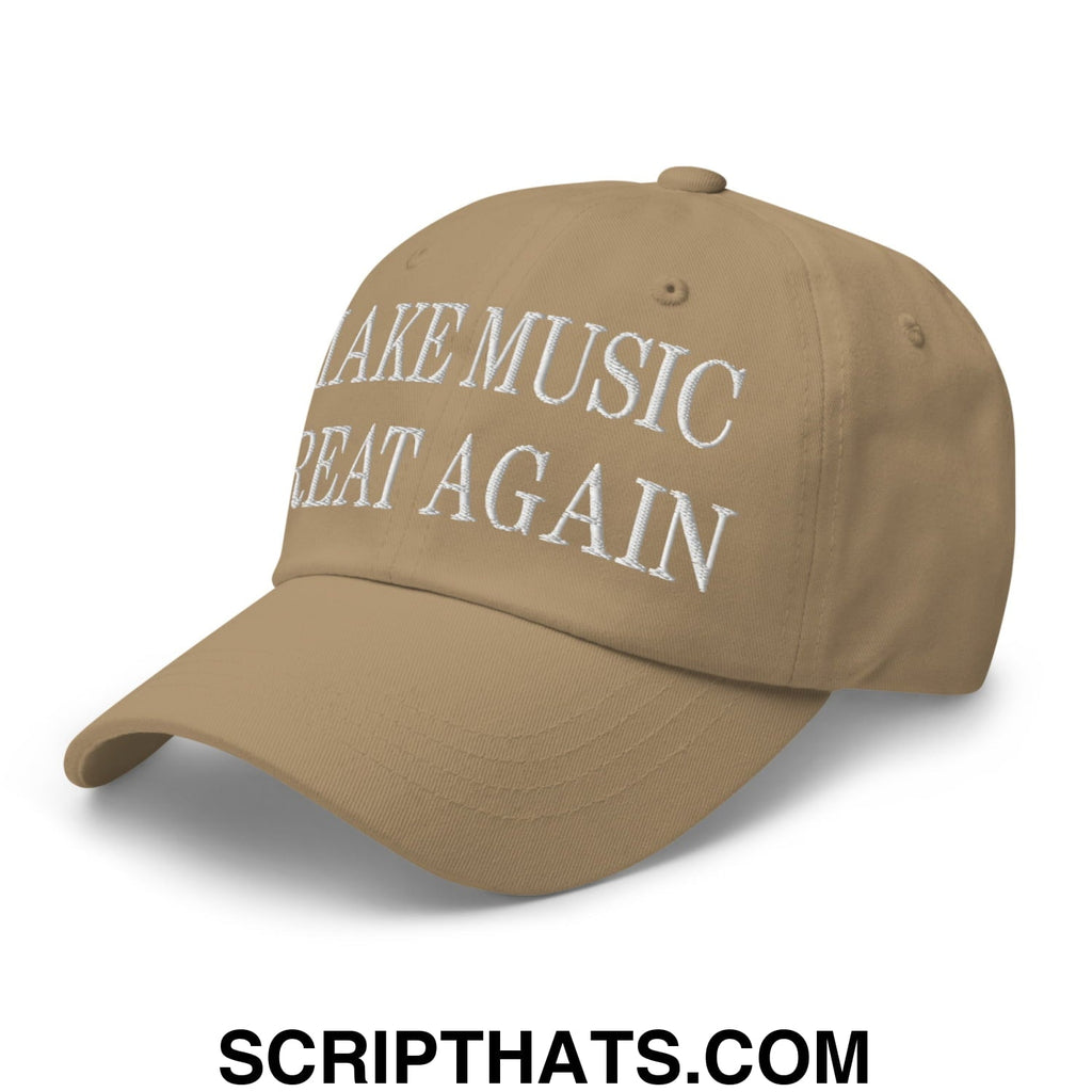 Make Music Great Again Embroidered Unstructured Dad Hat