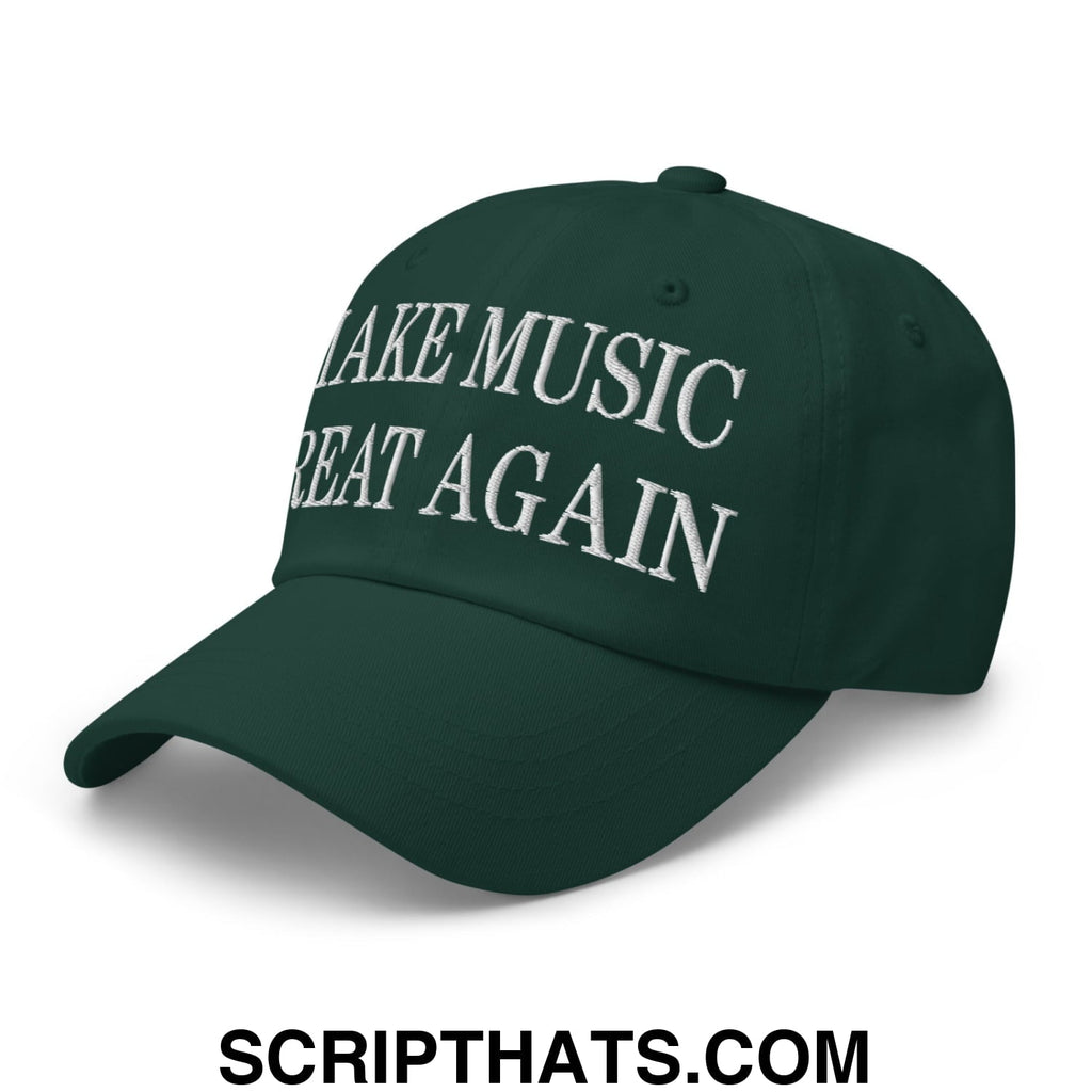 Make Music Great Again Embroidered Unstructured Dad Hat