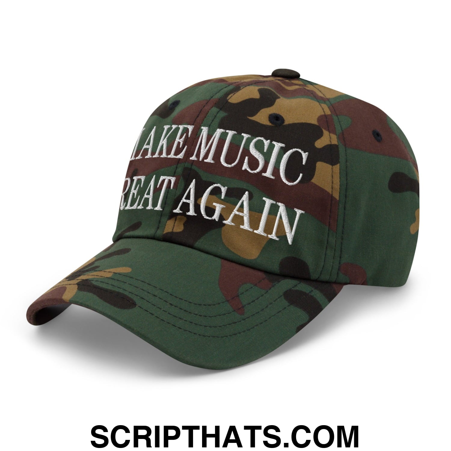 Make Music Great Again Embroidered Unstructured Dad Hat