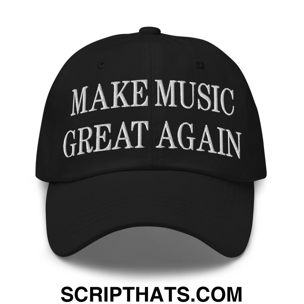 Make Music Great Again Embroidered Unstructured Dad Hat