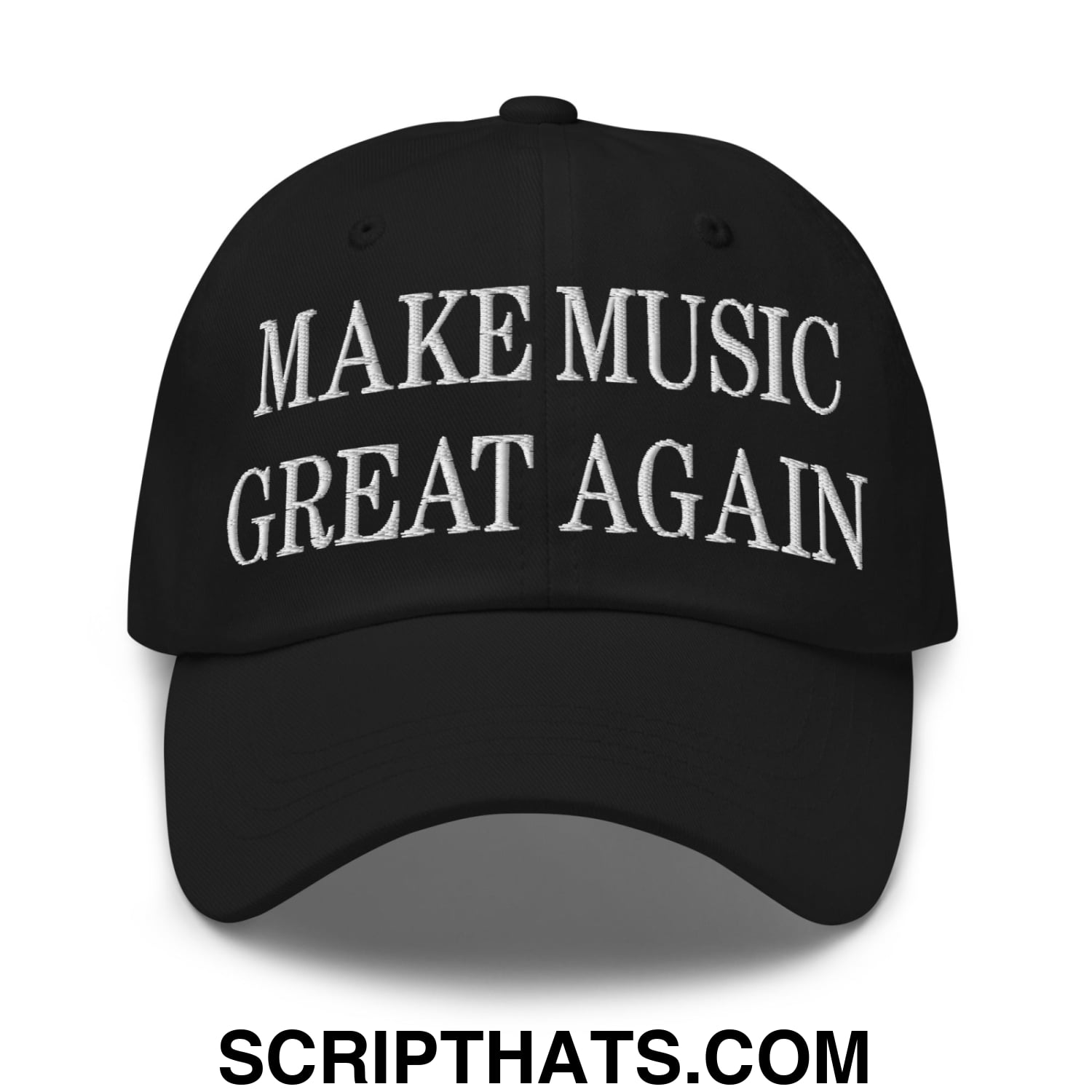 Make Music Great Again Embroidered Unstructured Dad Hat