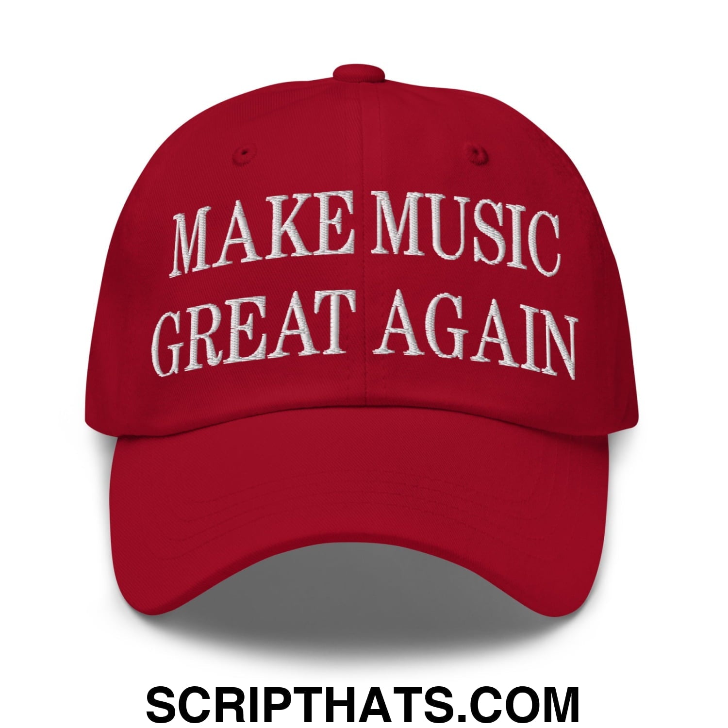 Make Music Great Again Embroidered Unstructured Dad Hat