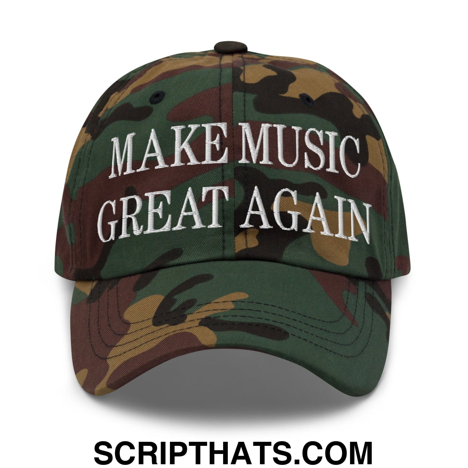 Make Music Great Again Embroidered Unstructured Dad Hat