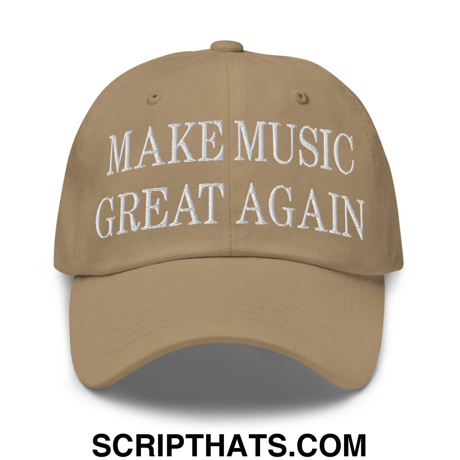 Make Music Great Again Embroidered Unstructured Dad Hat