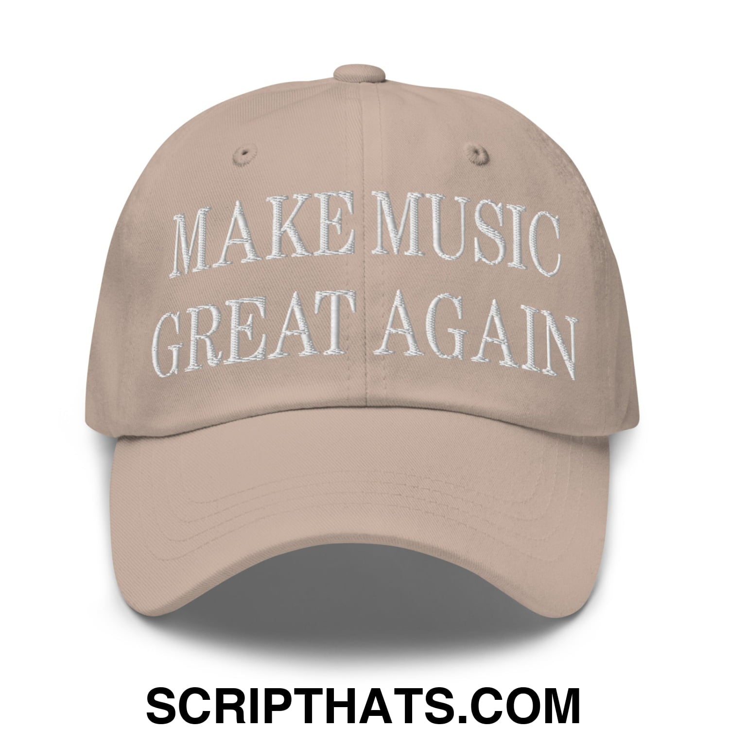 Make Music Great Again Embroidered Unstructured Dad Hat