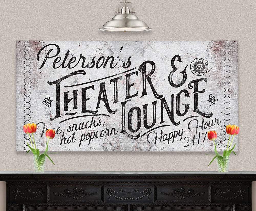 Personalized - Theater & Lounge - Canvas