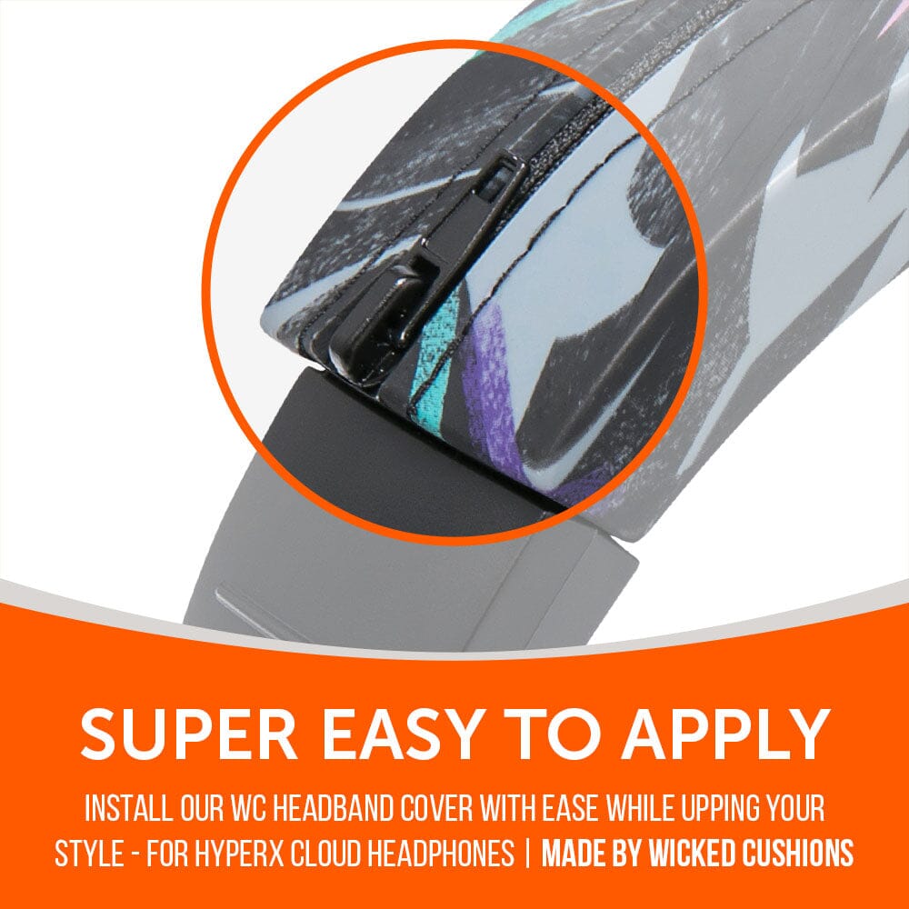 Silicone Headband Cover for HyperX Cloud Series Headphones - WC BandZ Cloud