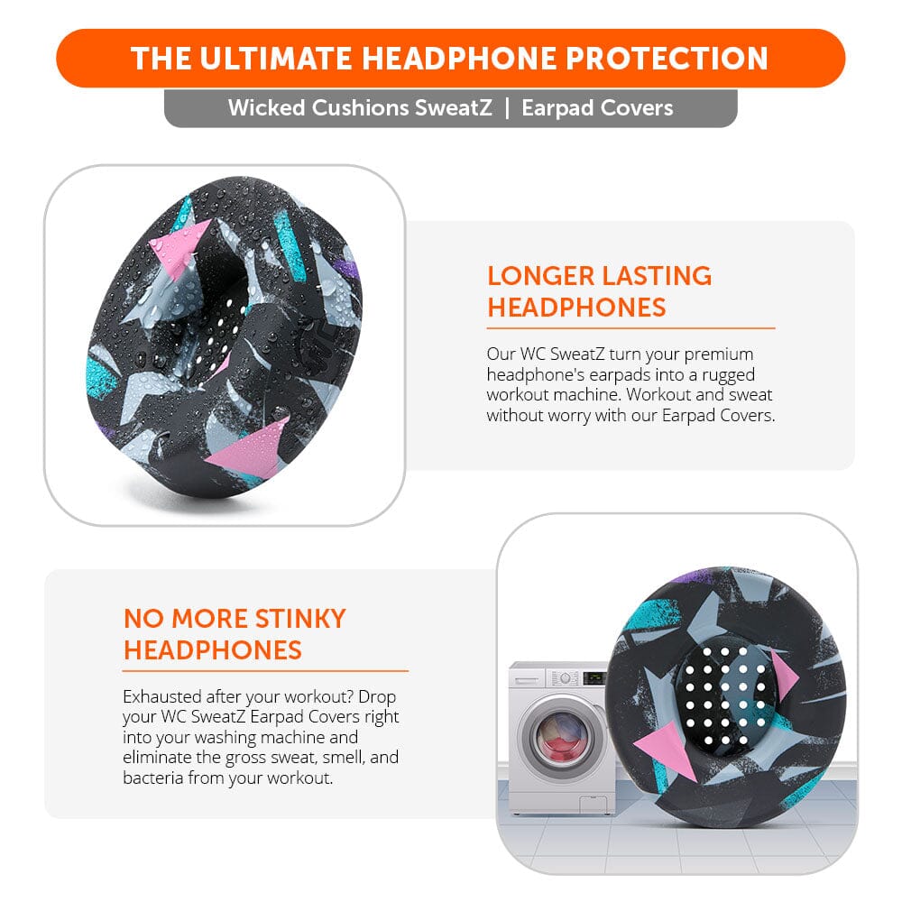Small WC SweatZ Protective Headphone Earpad Covers