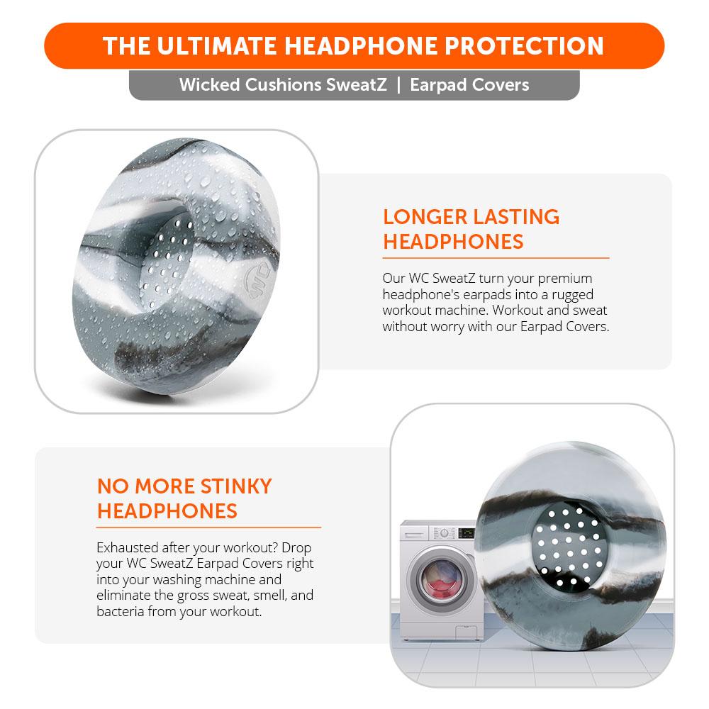 Small WC SweatZ Protective Headphone Earpad Covers