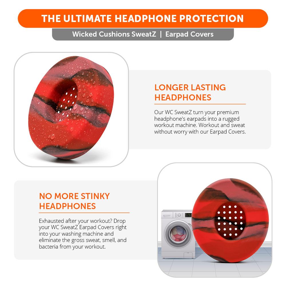Small WC SweatZ Protective Headphone Earpad Covers