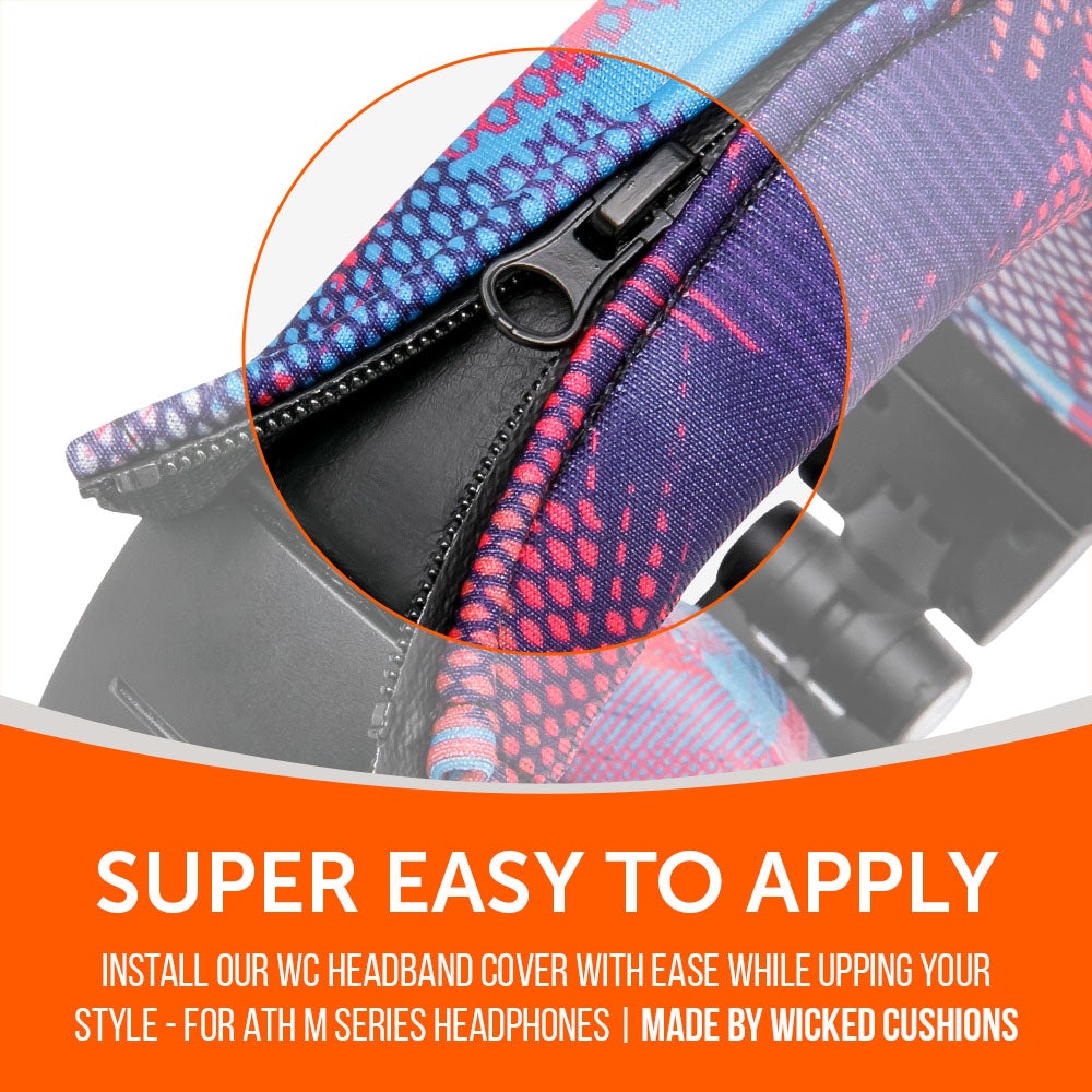 WC BandZ V2 Protective Headband Cover For ATH M Series Headphones