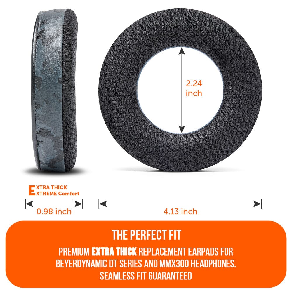 WC FreeZe DT770 - Cooling Gel Ear Pads for Beyerdynamic Headphones