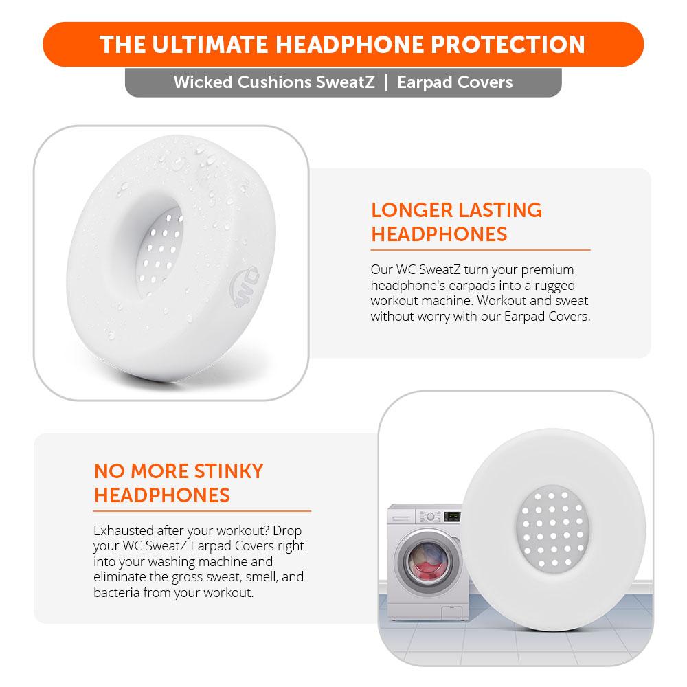 Small WC SweatZ Protective Headphone Earpad Covers